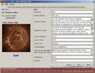 MB Free Zodiac Signs Software screenshot